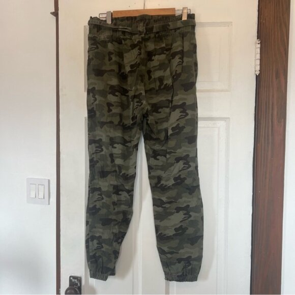 High rise Army Pants with Tie Waist - Picture 2 of 2